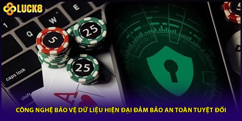Chính Sách Bảo Mật Luck8 - 3 Cam Kết An Toàn Dữ Liệu 4 Công nghệ bảo vệ dữ liệu hiện đại đảm bảo an toàn tuyệt đối